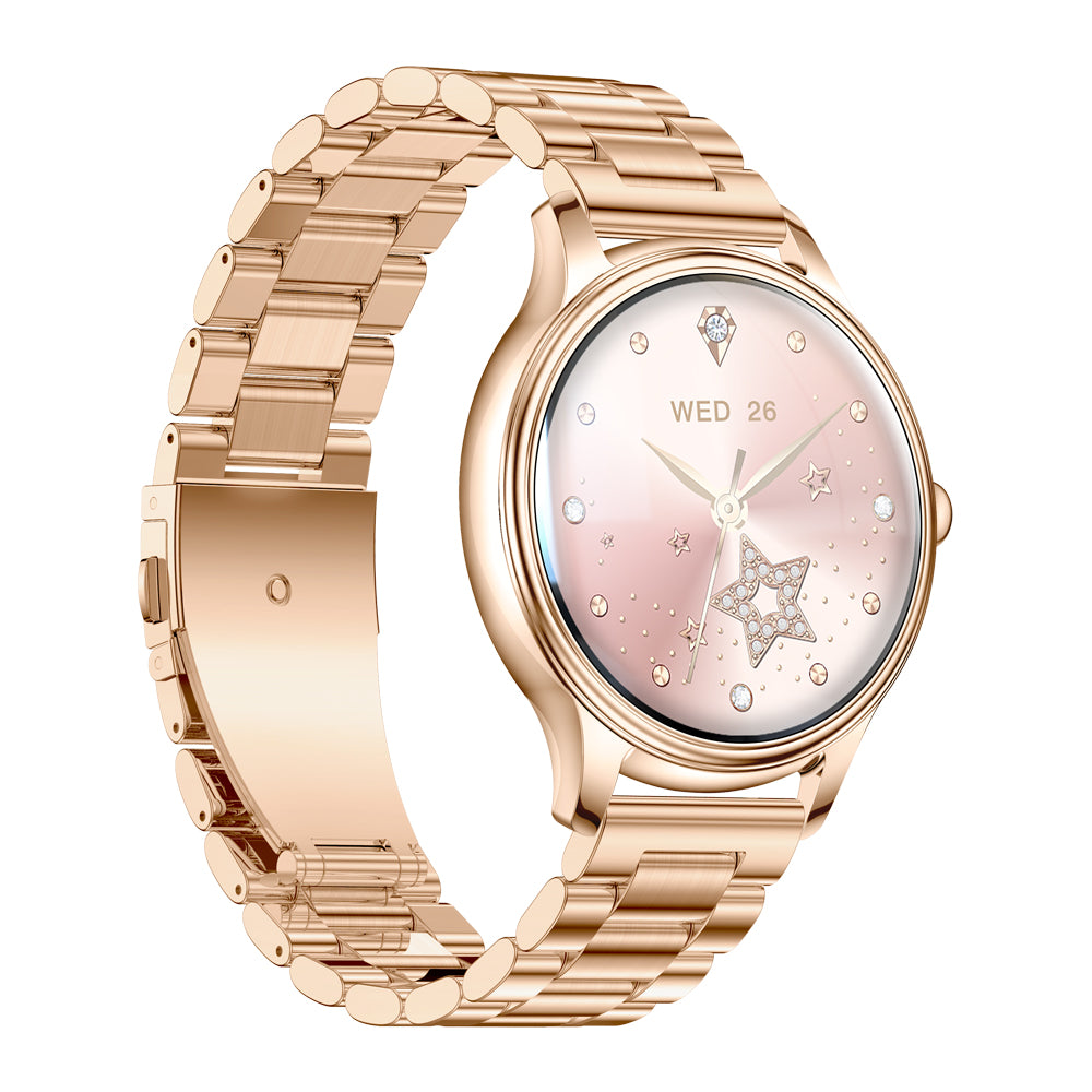 COLMI L28 Air Smartwatch Stainless steel watch strap gold